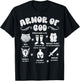Ephesians 6:10 Armor of God Jesus Christian Bible Verses T-Shirt - T-Shirt | Black