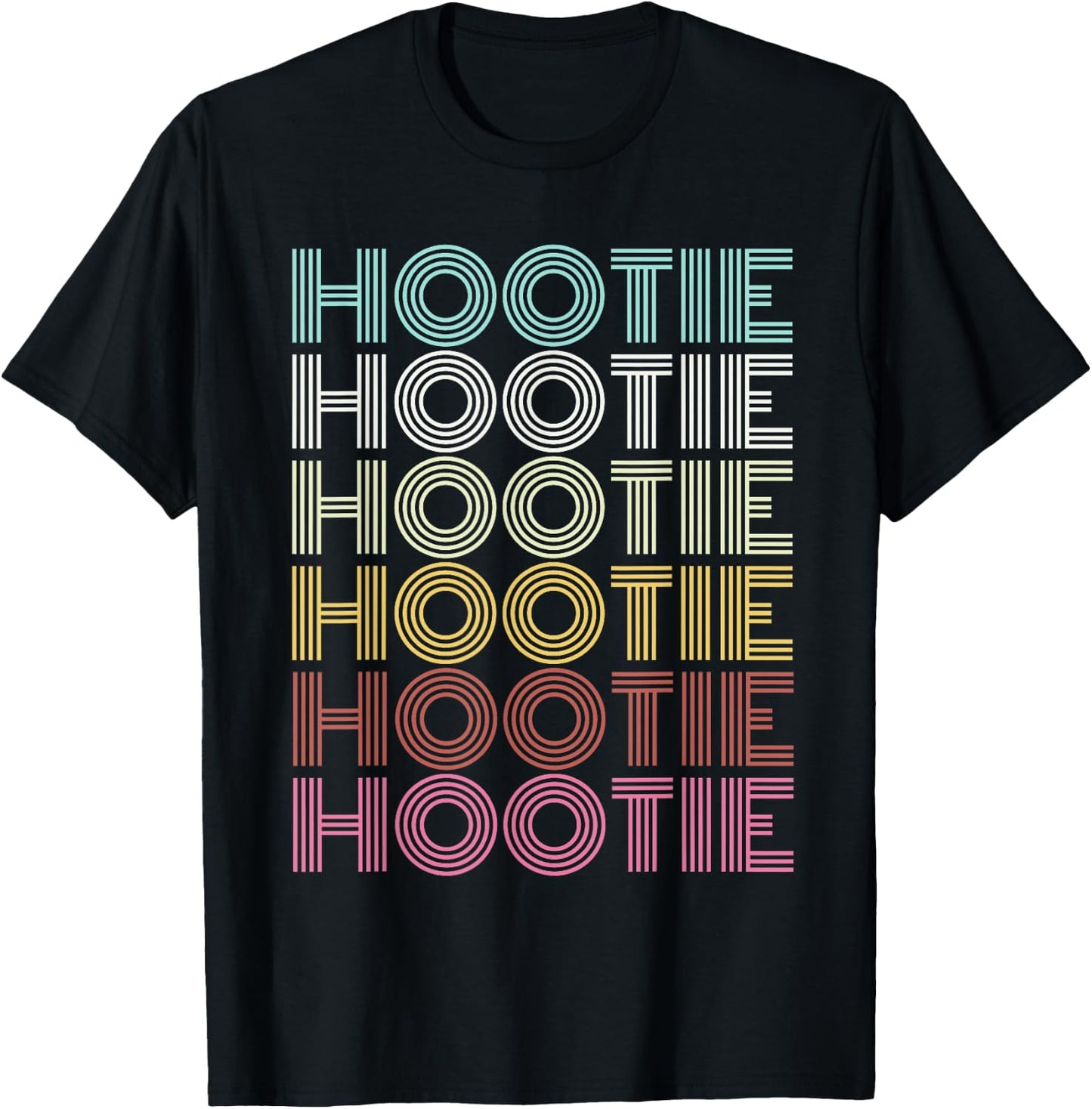Hootie Personalized Name I Love Hootie Vintage T-Shirt - T-Shirt | Black