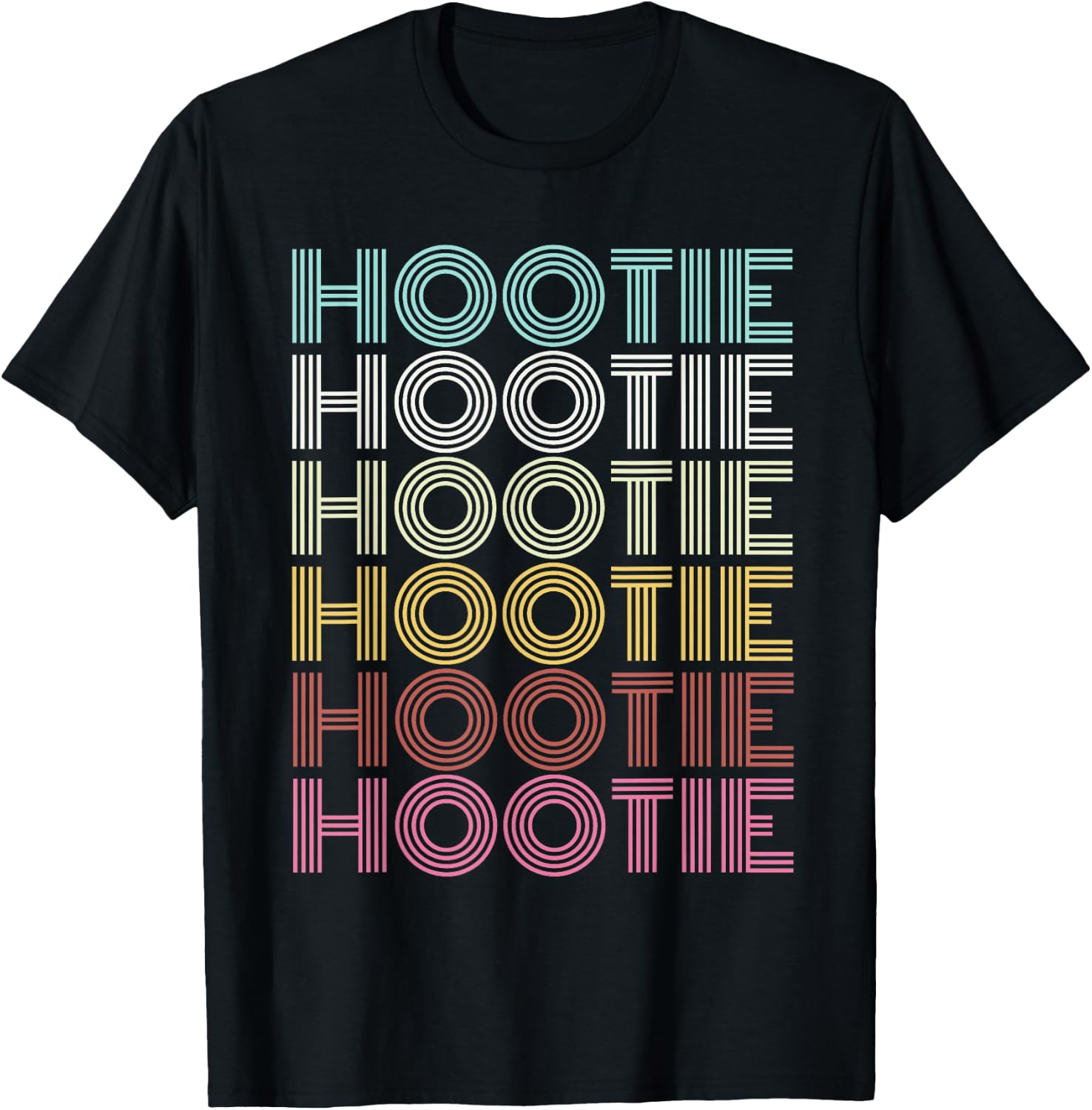 Hootie Personalized Name I Love Hootie Vintage T-Shirt - T-Shirt | Black