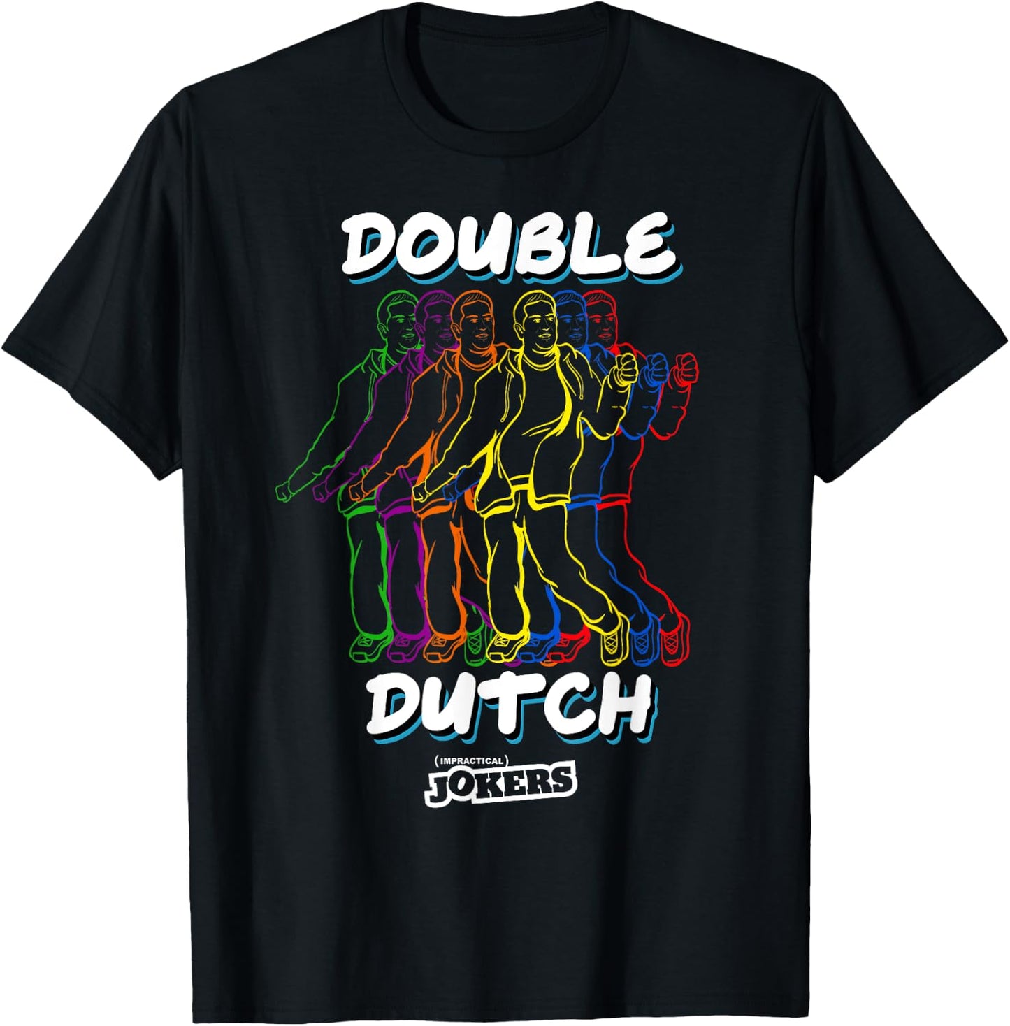 Impractical Jokers Sal Double Dutch Dance Sal Gift T-Shirt - T-Shirt | Black