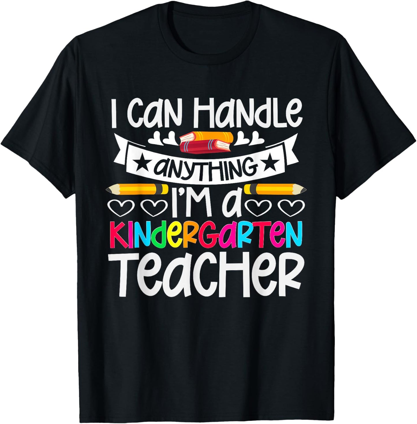 Kindergarten Teacher Life School Education Rainbow Toddler T-Shirt - T-Shirt | Black