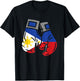 Boxing Glove With The Flag Of Philippines T-Shirt - T-Shirt | Black