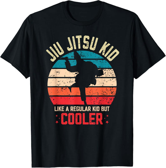Jiu Jitsu Kid Martial Art BJJ T-Shirt - T-Shirt | Black
