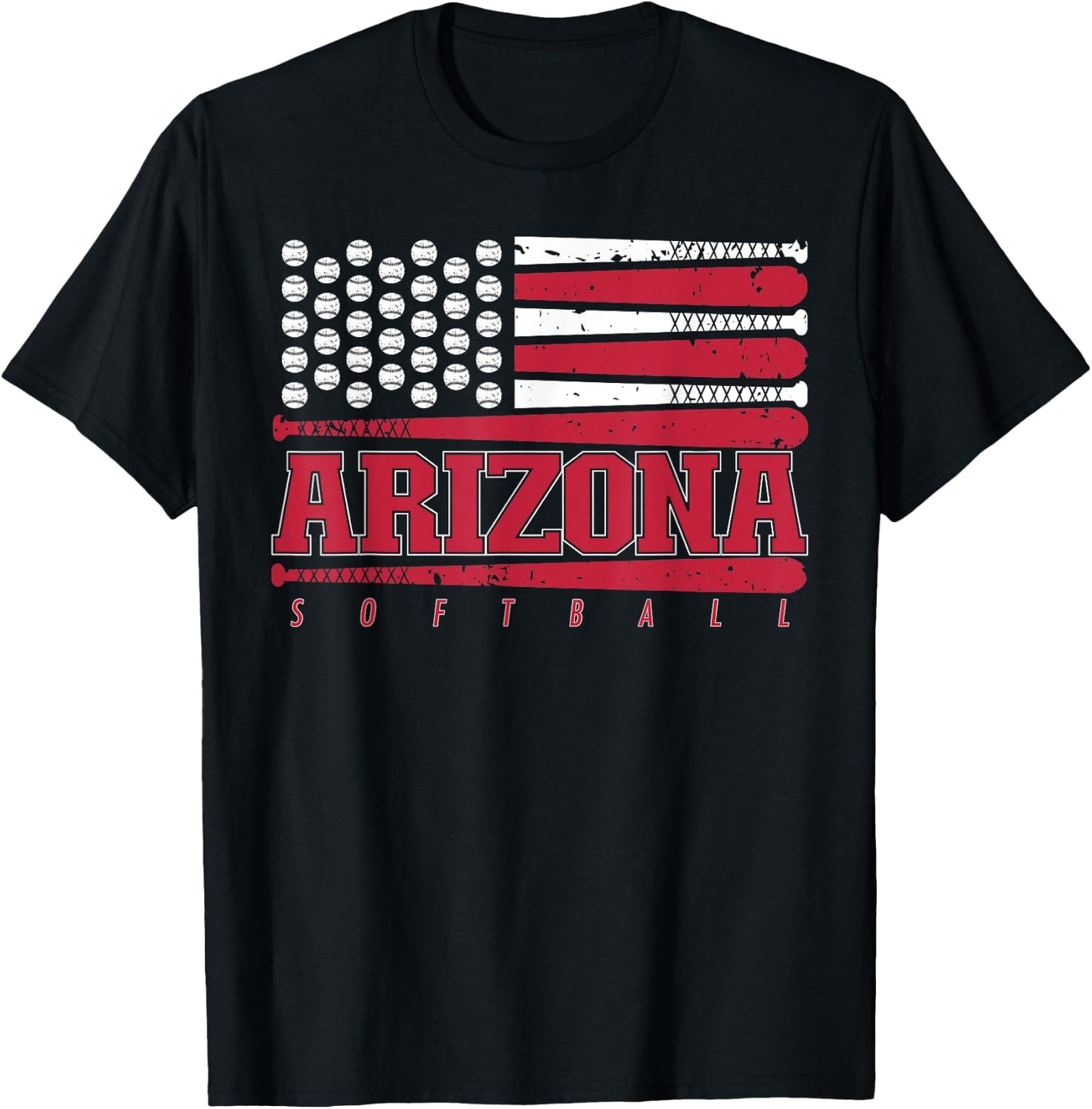 Arizona Softball Graphic T-Shirt - T-Shirt | Black