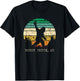 Boggy Creek AR USA Sasquatch Peace Sign Bigfoot Design T-Shirt - T-Shirt | Black