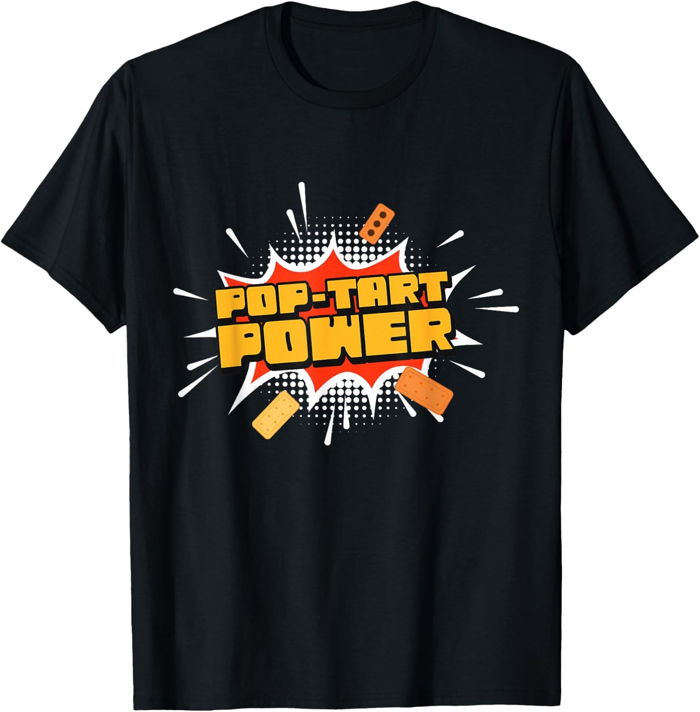 Pop-Tart Power Frosted Toaster Pastry Gym Fitness T-Shirt - T-Shirt | Black