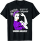 Neuropathy Warrior Unbreakable Shirt Awareness Gift T-Shirt - T-Shirt | Black