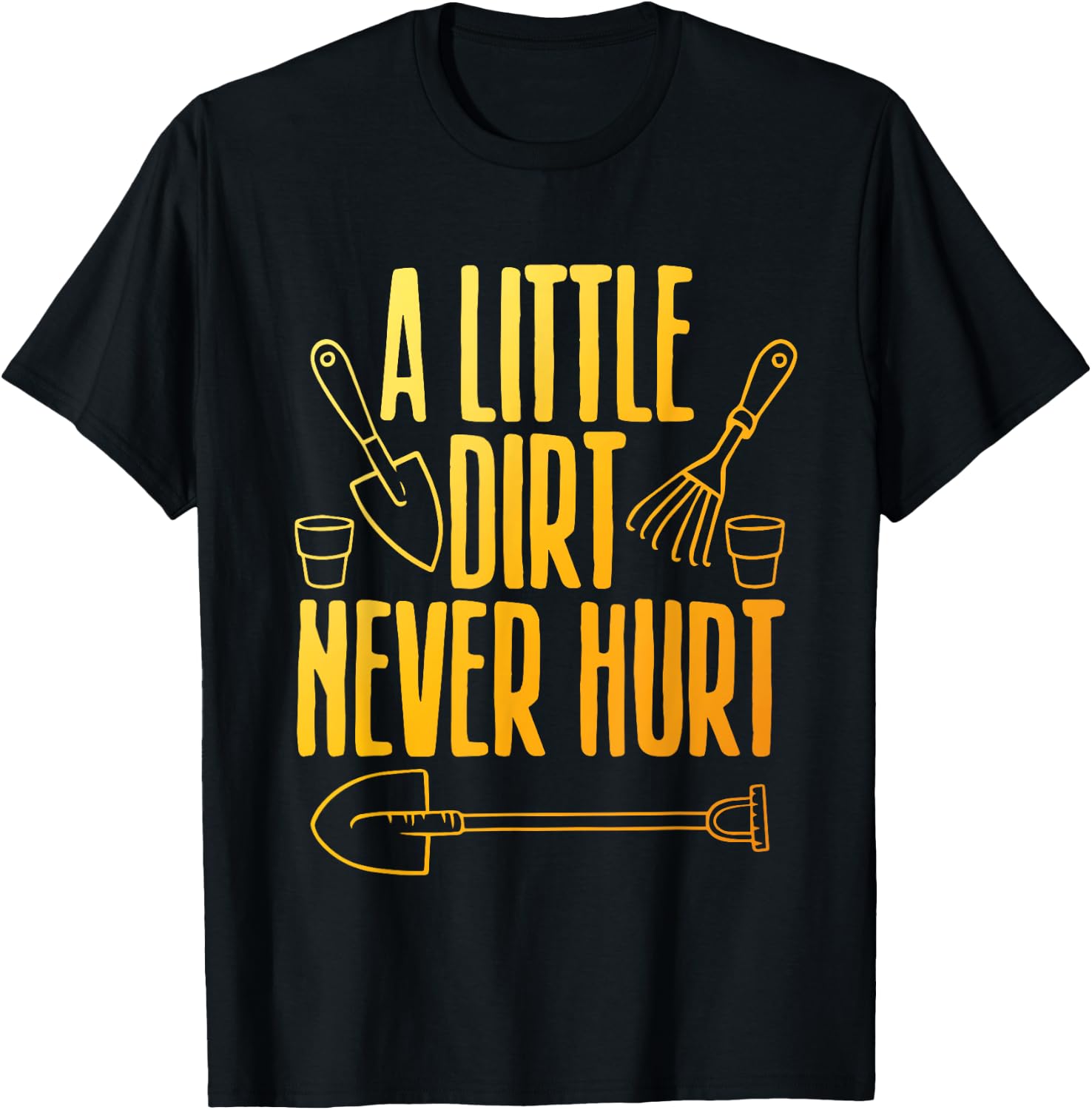 Cool Gardening Art Women Gardener Garden Plant Lover T-Shirt - T-Shirt | Black