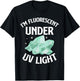I'm Fluorescent Under UV Light Mineral Collection T-Shirt - T-Shirt | Black