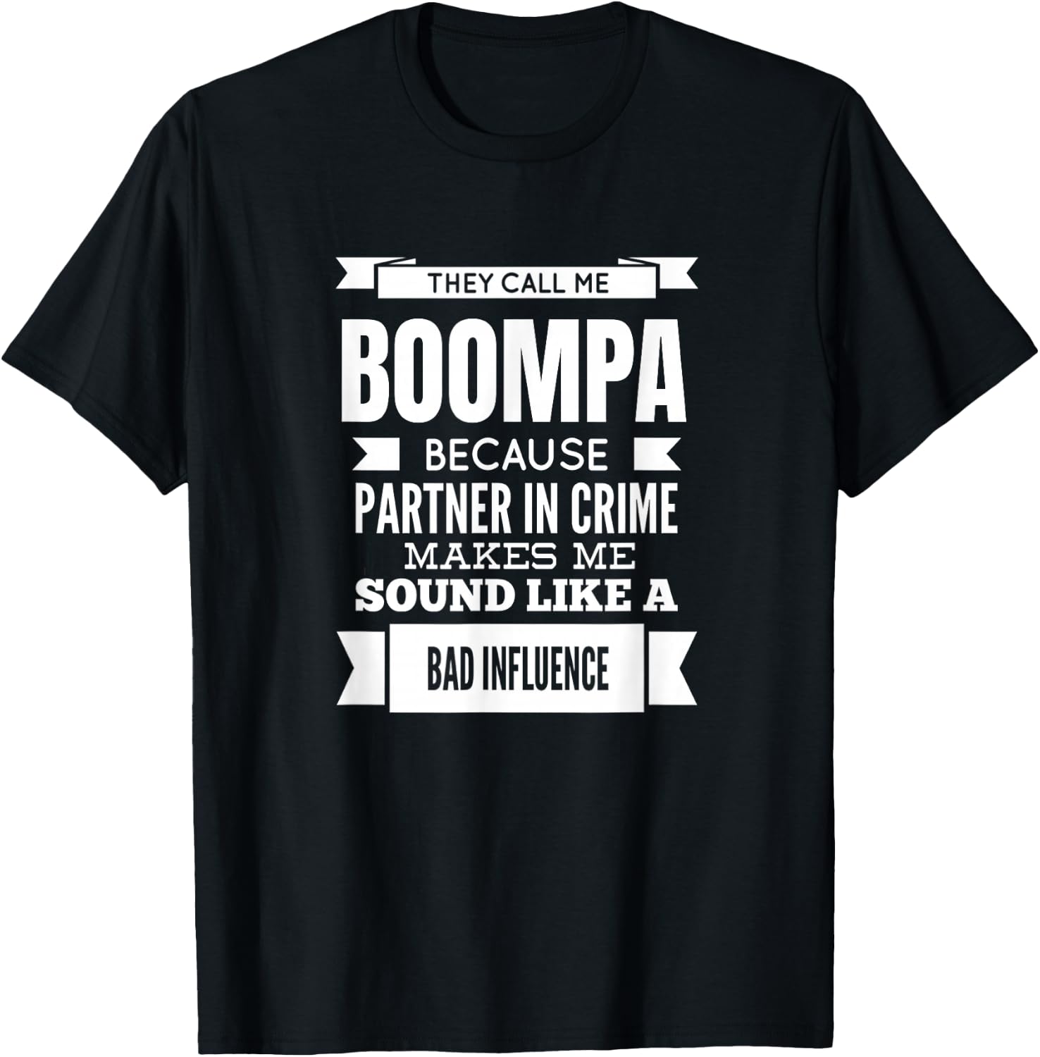 They Call Me Boompa Special Grandpa T-Shirt - T-Shirt | Black