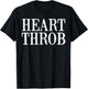 Valentines Day Heart Throb Funny Toddler Boys Kids Youth Men T-Shirt - T-Shirt | Black