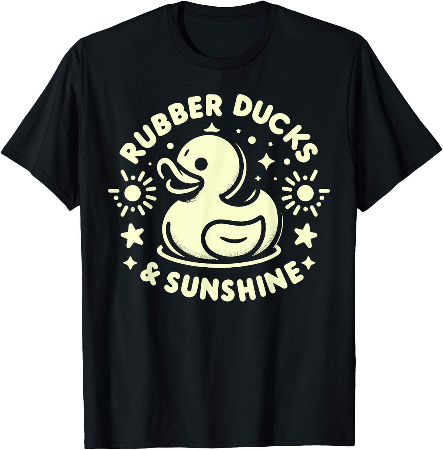 Rubber Ducks and Sunshine Rubber Duck Women T-Shirt - T-Shirt | Black