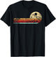Retro Funny Hikers Quote The Trail Looked So Flat On The Map T-Shirt - T-Shirt | Black
