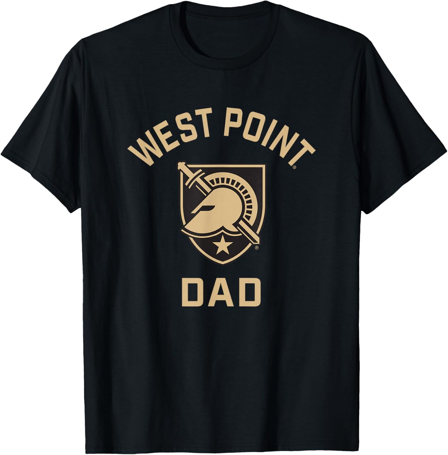 Army West Point Black Knights Arched Dad T-Shirt - T-Shirt | Black