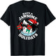 Trendy Christmas Have A Jawsome Holidays Christmas Shark T-Shirt - T-Shirt | Black
