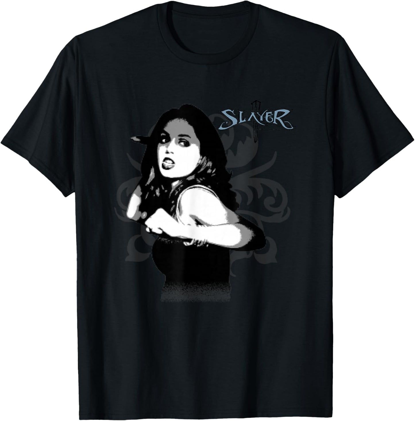 Buffy The Vampire Slayer Faith Nouveau Slayer Portrait T-Shirt - T-Shirt | Black