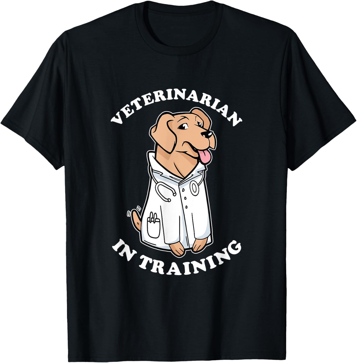 Veterinarian in Training T-Shirt - T-Shirt | Black