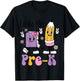 Little Miss Pre-K Kindergarten School toddler Girls Youth T-Shirt - T-Shirt | Black