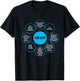 ME/CFS Awareness Symptoms Awareness Chronic Fatigue Syndrome T-Shirt - T-Shirt | Black