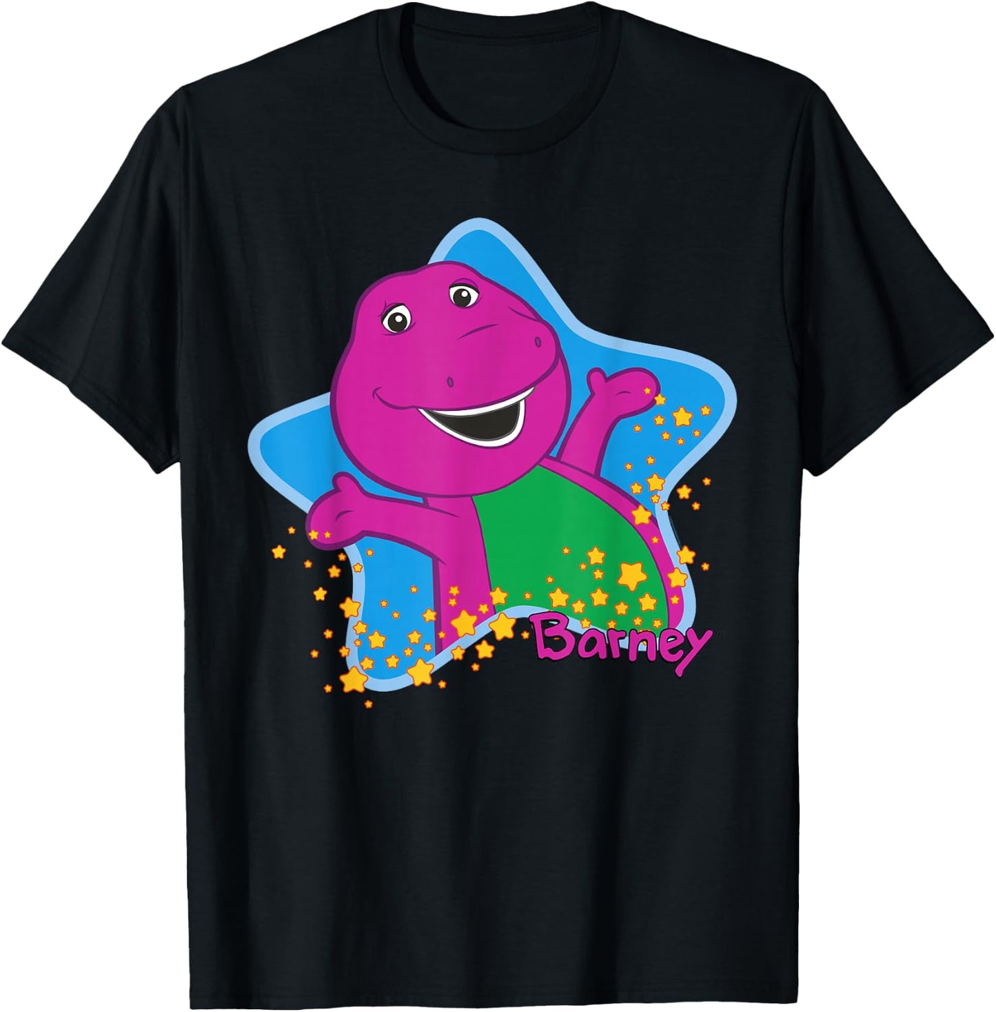 Barney - Super-dee-Duper T-Shirt - T-Shirt | Black