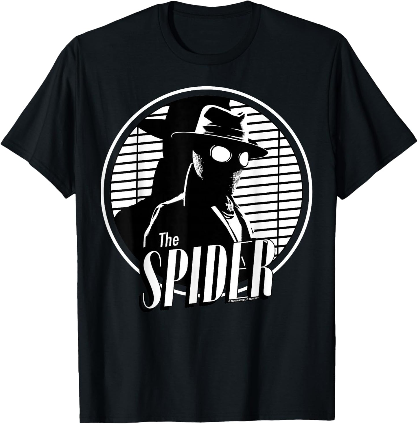Marvel Spider-Noir Series The Spider Detective Portrait T-Shirt - T-Shirt | Black