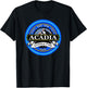 Acadia National Parks Puffins T-Shirt - T-Shirt | Black