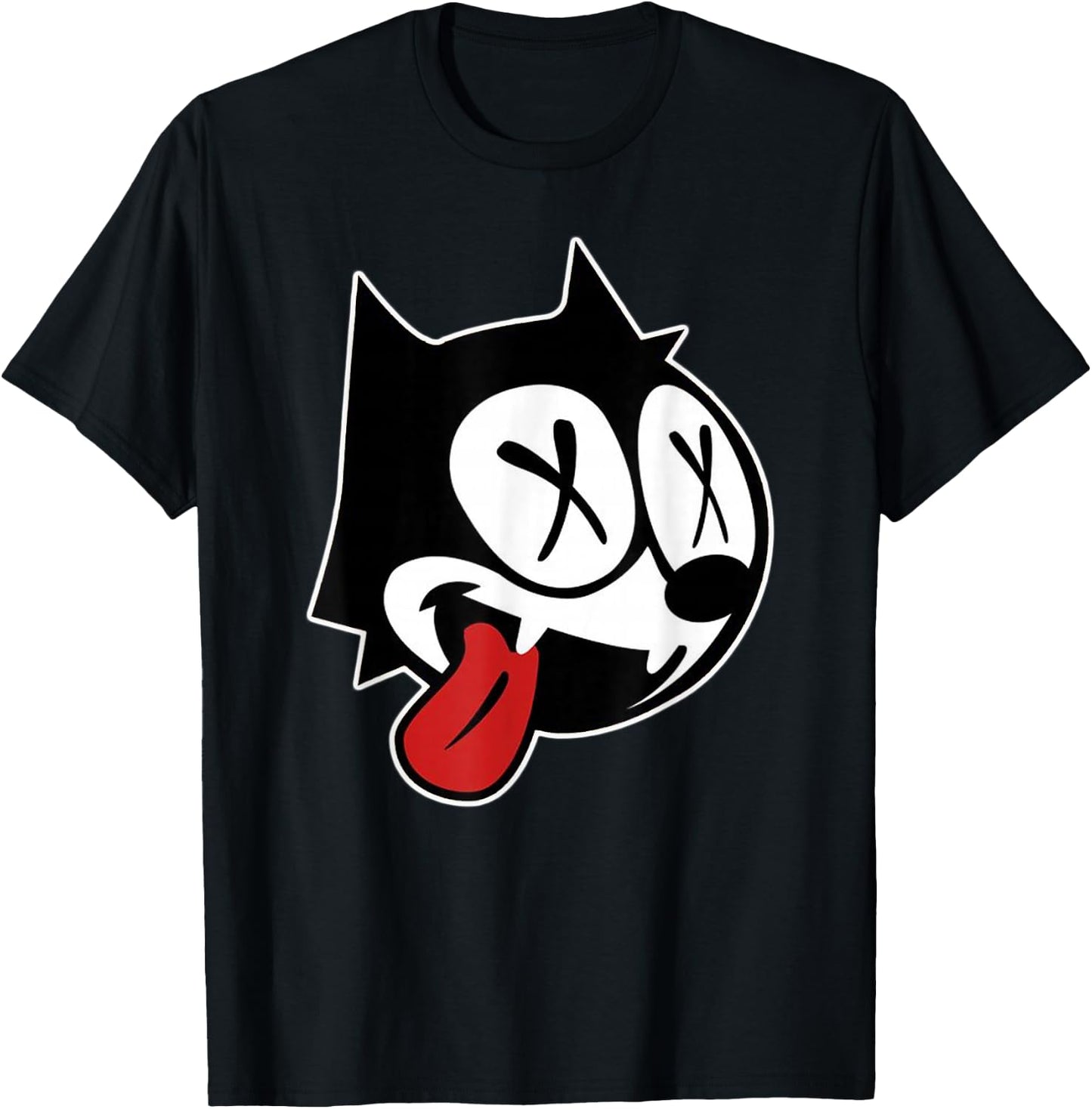 Dead Felix Cat T-Shirt - T-Shirt | Black