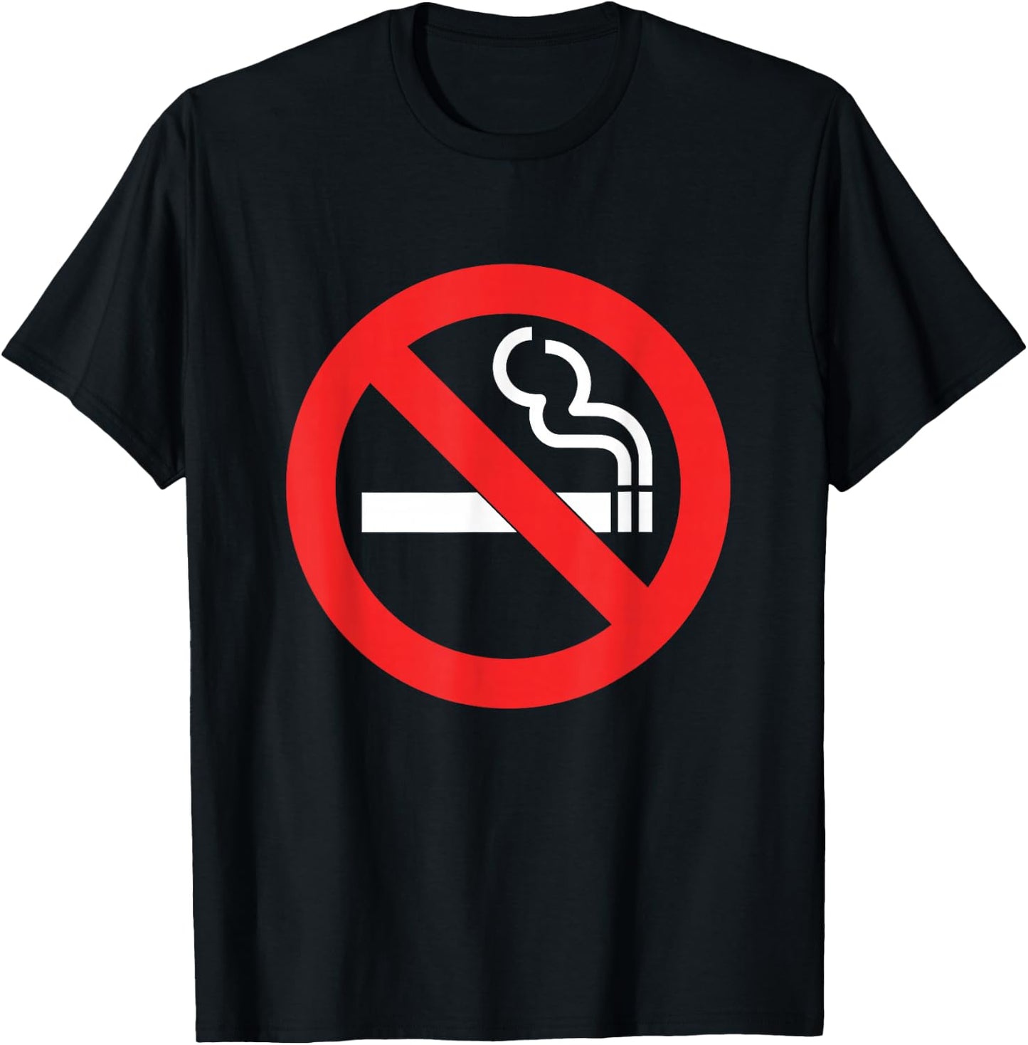 Non-smoking symbol T-Shirt - T-Shirt | Black