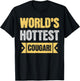 World's Hottest Cougar! Funny Older Wife And Girlfriend T-Shirt - T-Shirt | Black