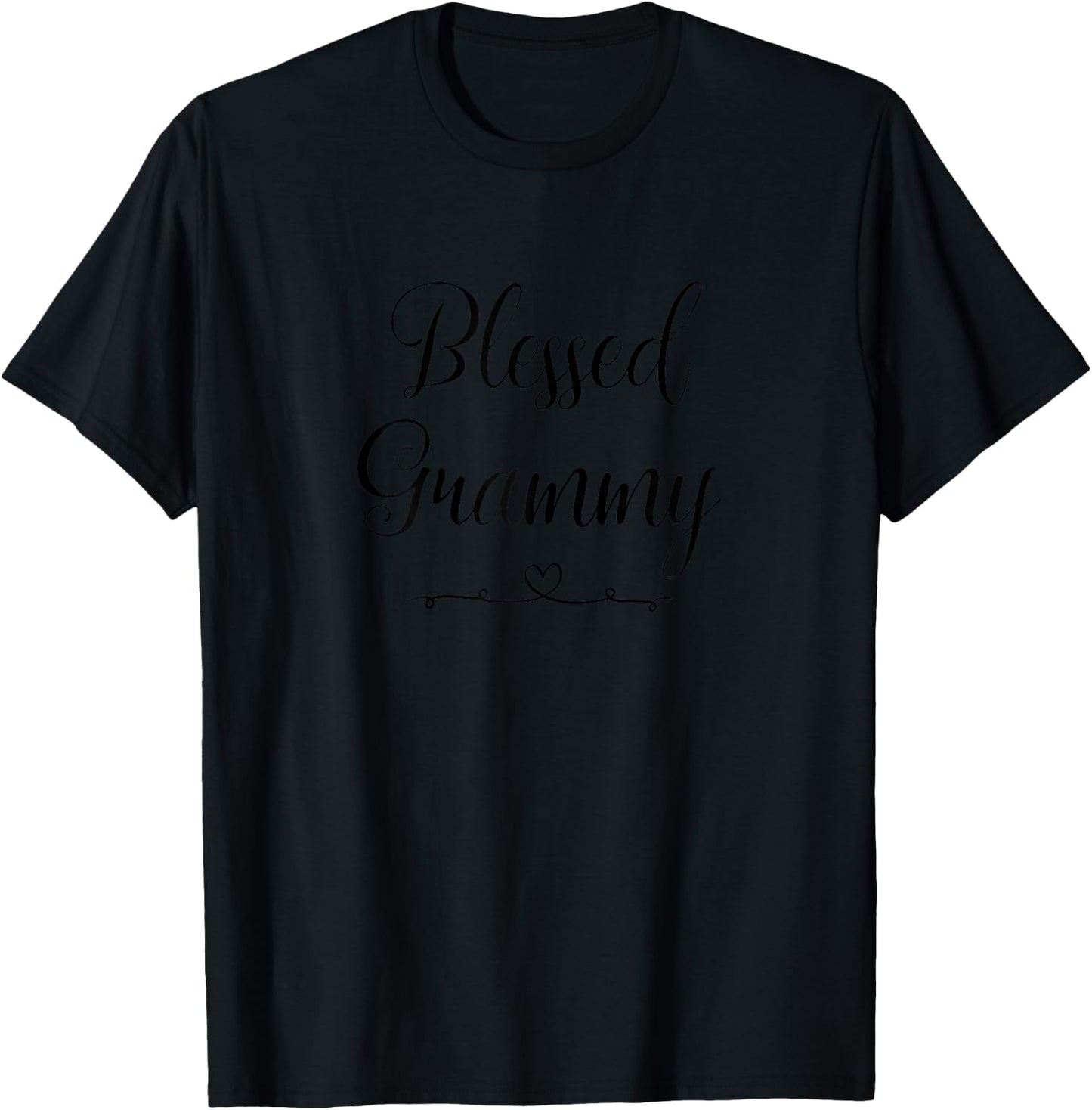 Blessed Grammy T-Shirt - T-Shirt | Black