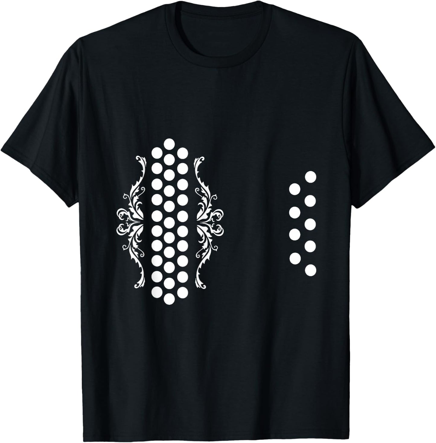 Novelty Mexican Air Accordion Musician Hobby Learn Musician T-Shirt - T-Shirt | Black