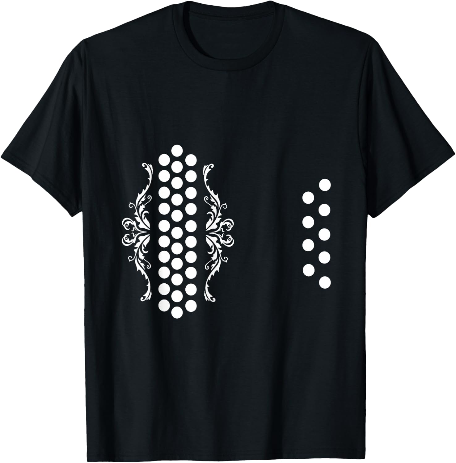 Novelty Mexican Air Accordion Musician Hobby Learn Musician T-Shirt - T-Shirt | Black