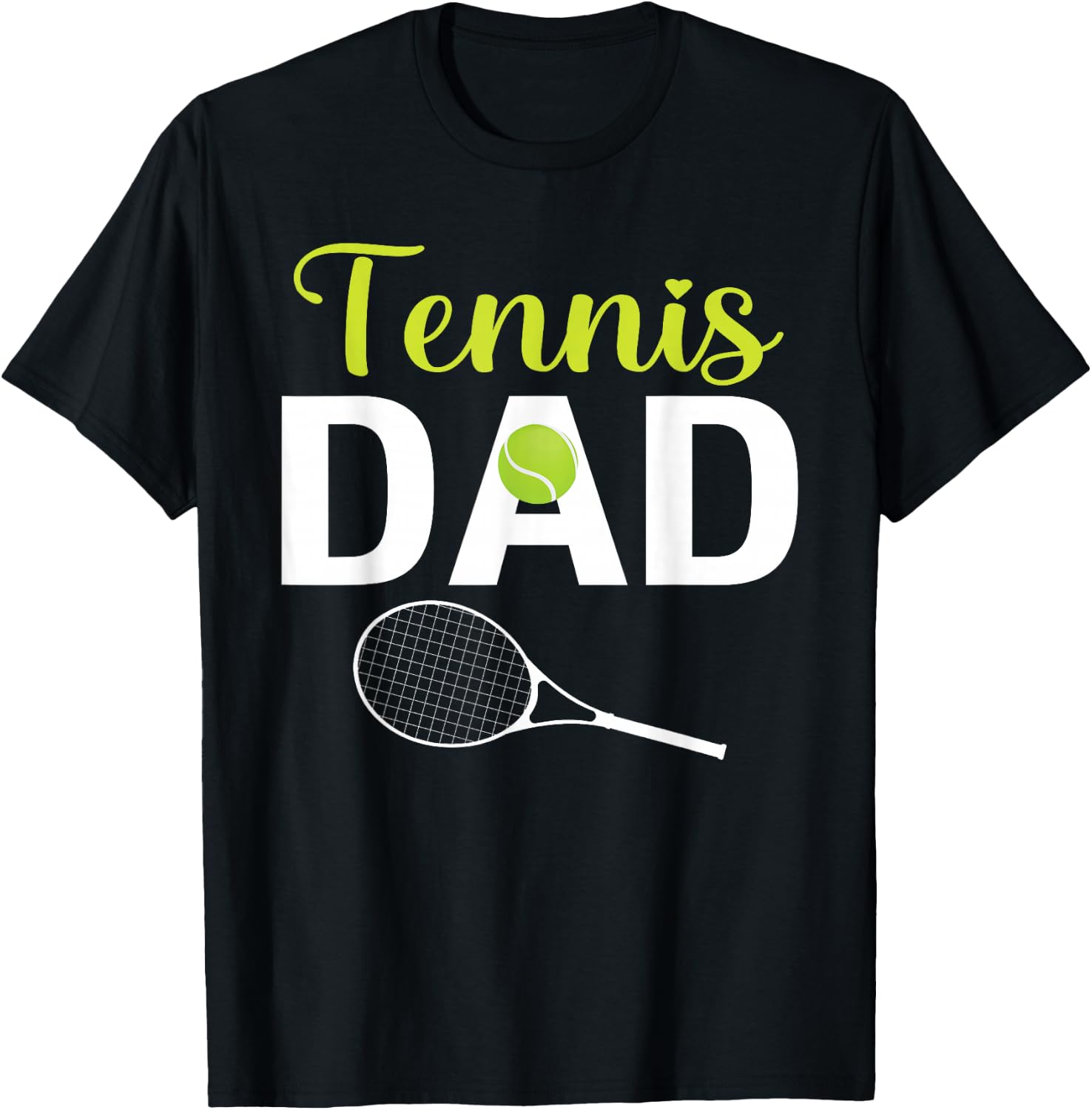 Tennis Dad T-Shirt - T-Shirt | Black