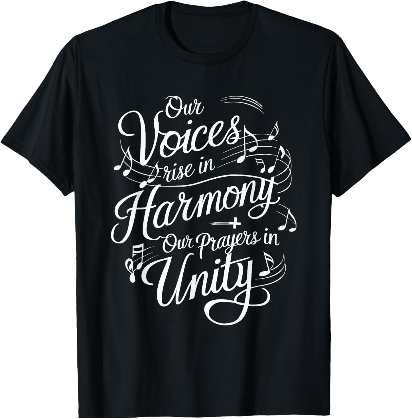 Choral music Religious singing Faith-based music Jesus Choir T-Shirt - T-Shirt | Black