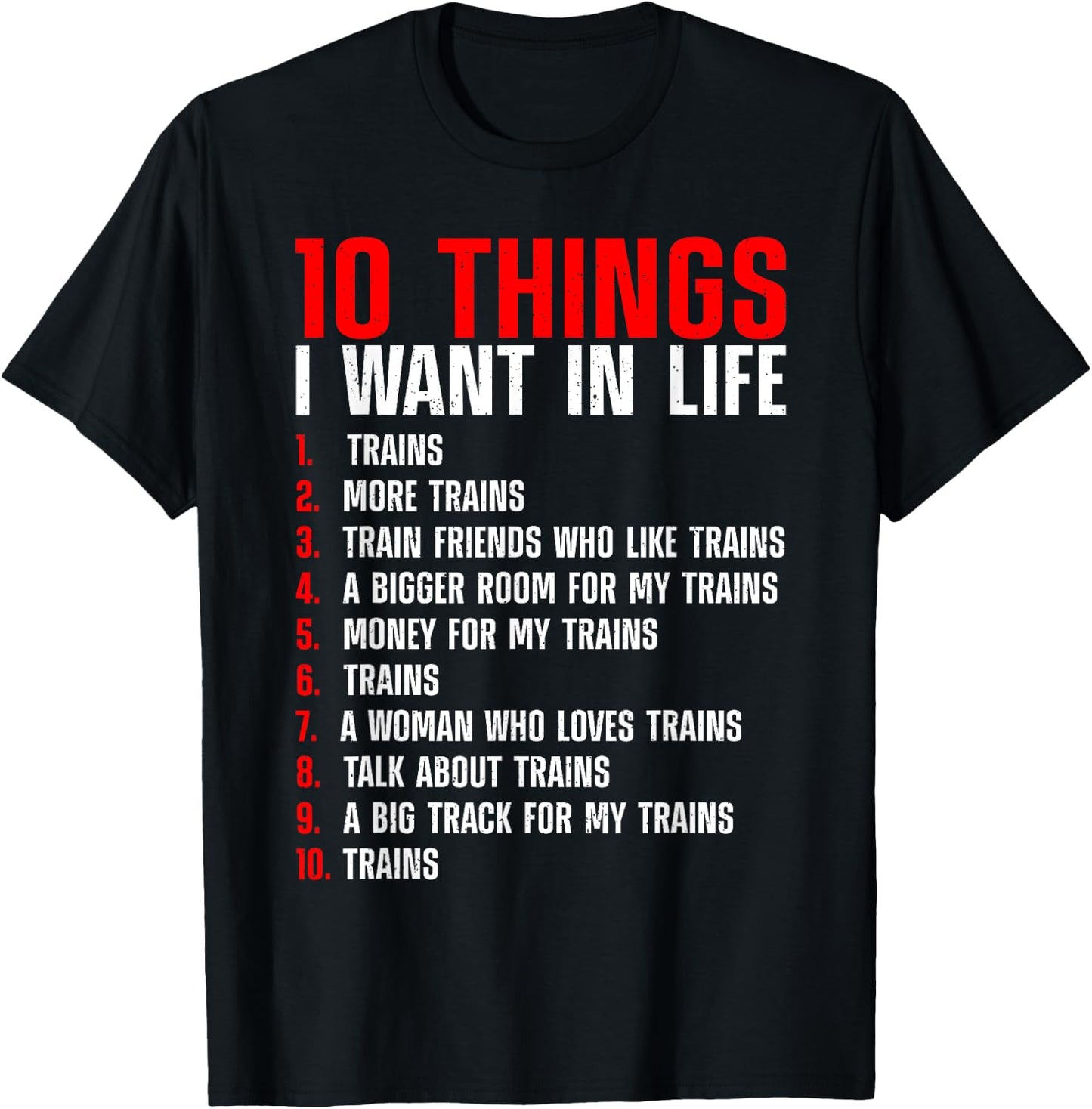 Cool Train Art Women Kids Railroad Model Train Lover T-Shirt - T-Shirt | Black