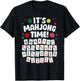 Funny Mahjong Design Women Mah Jongg Mahjong Player T-Shirt - T-Shirt | Black