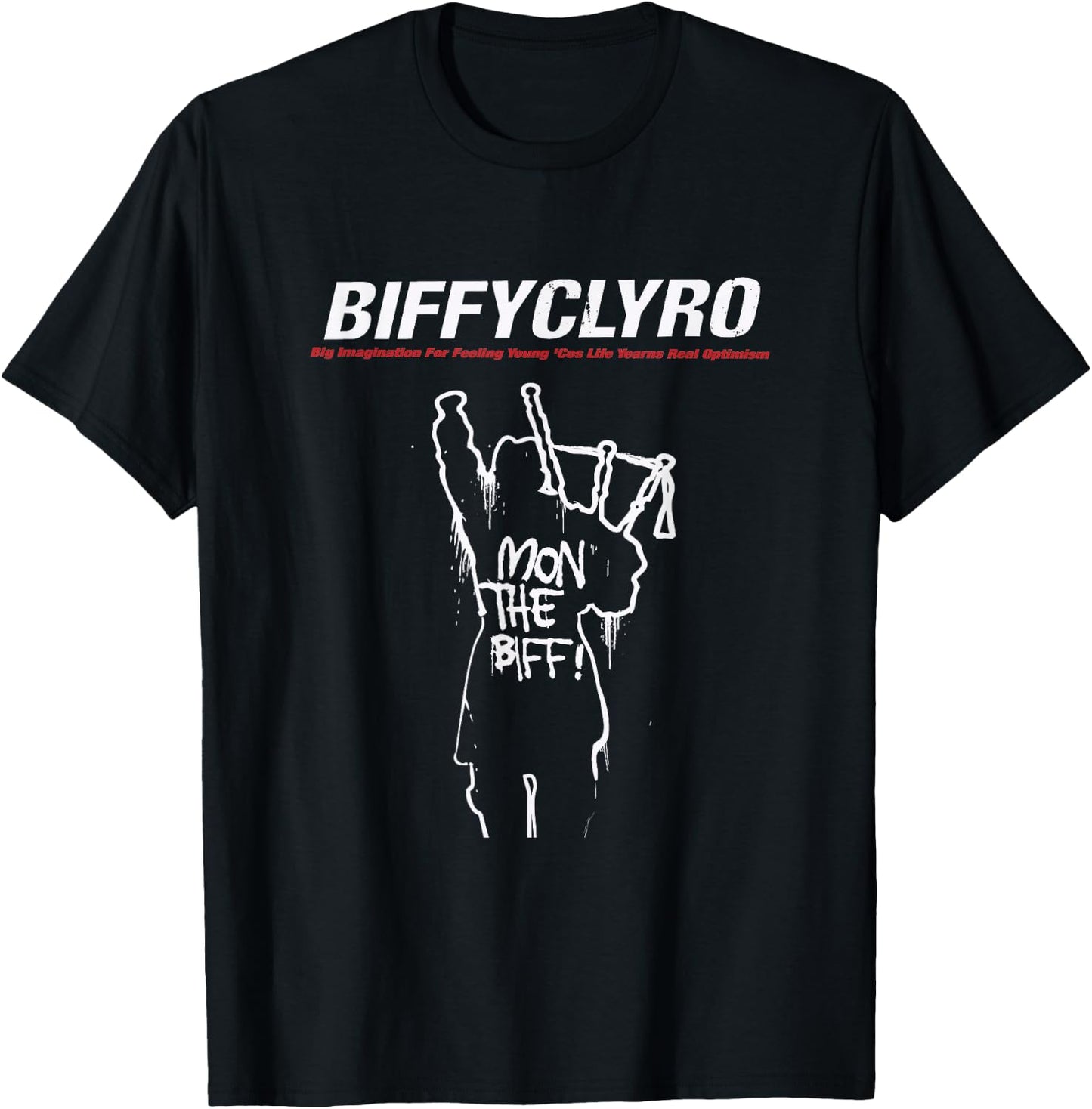 Biffy Clyro Mon the Biff Black T-Shirt - T-Shirt | Black
