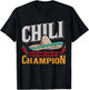 Chili Cook Off Champion Cooking Competition Team Award T-Shirt - T-Shirt | Black