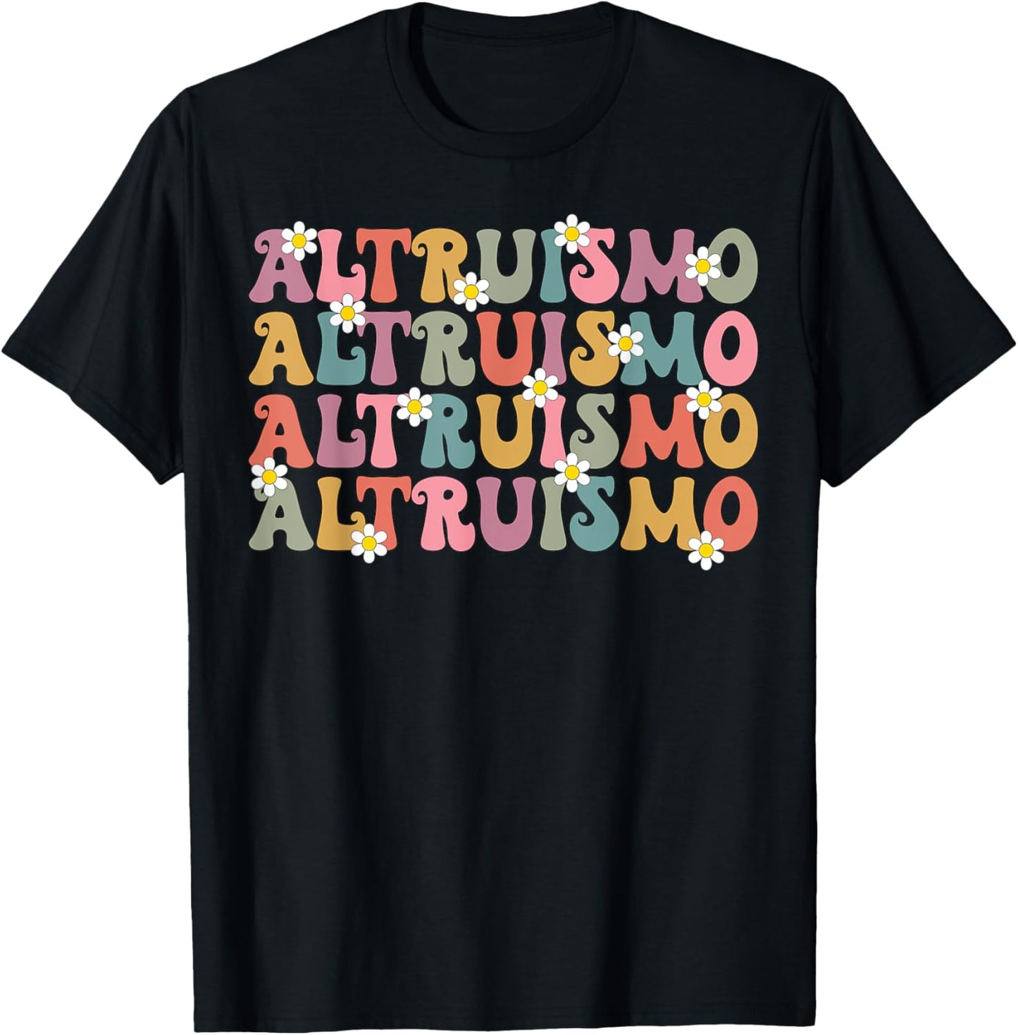 Altruismo Design Groovy Social psychology lover Altruismo T-Shirt - T-Shirt | Black