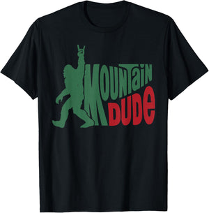 Bigfoot Mountain Dude T-Shirt - T-Shirt | Black