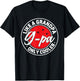 G-Pa Like A Grandpa Only Cooler Retro Men Father's Day T-Shirt - T-Shirt | Black