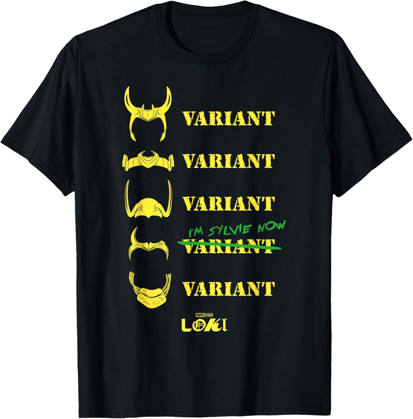 Marvel Loki Variant Sylvie Quote T-Shirt - T-Shirt | Black