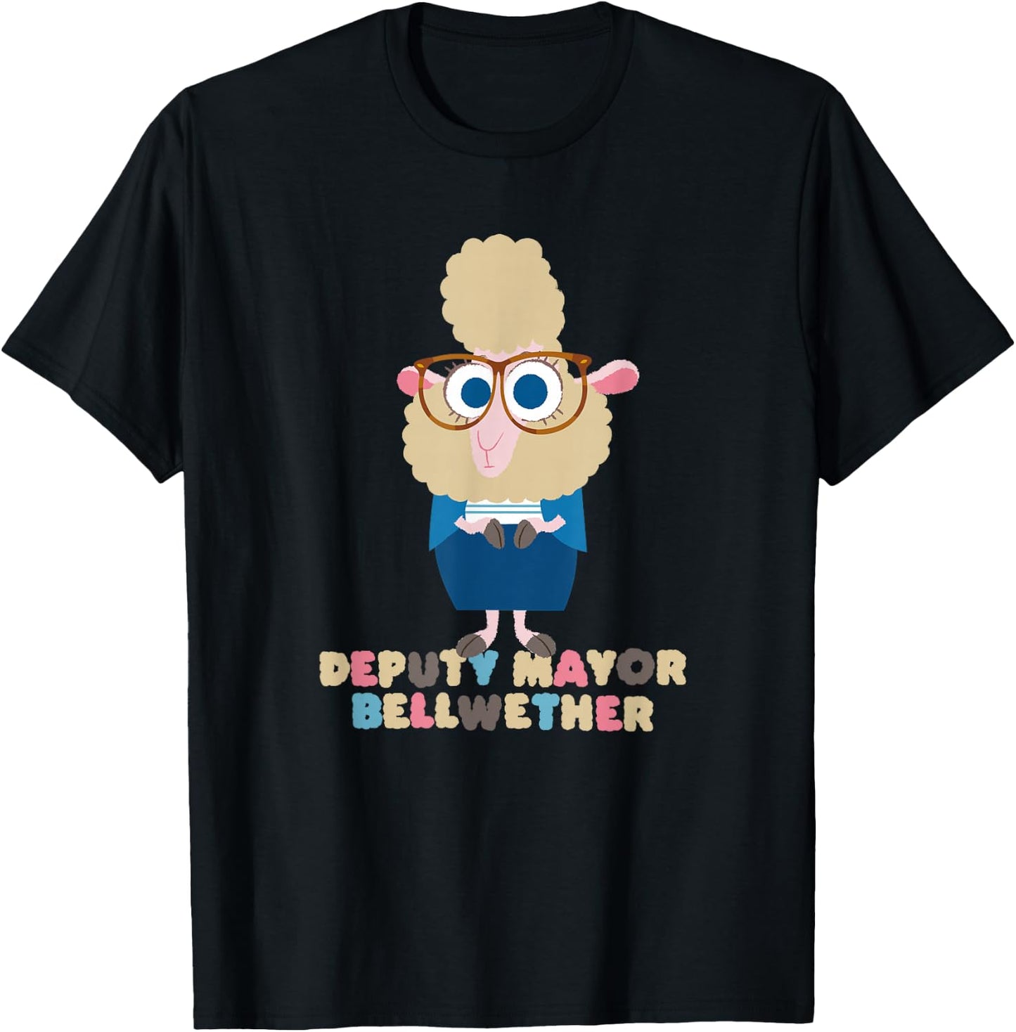 Disney Zootopia Assistant Mayor Bellwether T-Shirt - T-Shirt | Black
