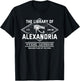The Library Of Alexandria Ancient Egypt Egyptian Mythology T-Shirt - T-Shirt | Black