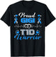 Proud Gigi Of T1D Warrior Type 1 Diabetes Awareness Month T-Shirt - T-Shirt | Black