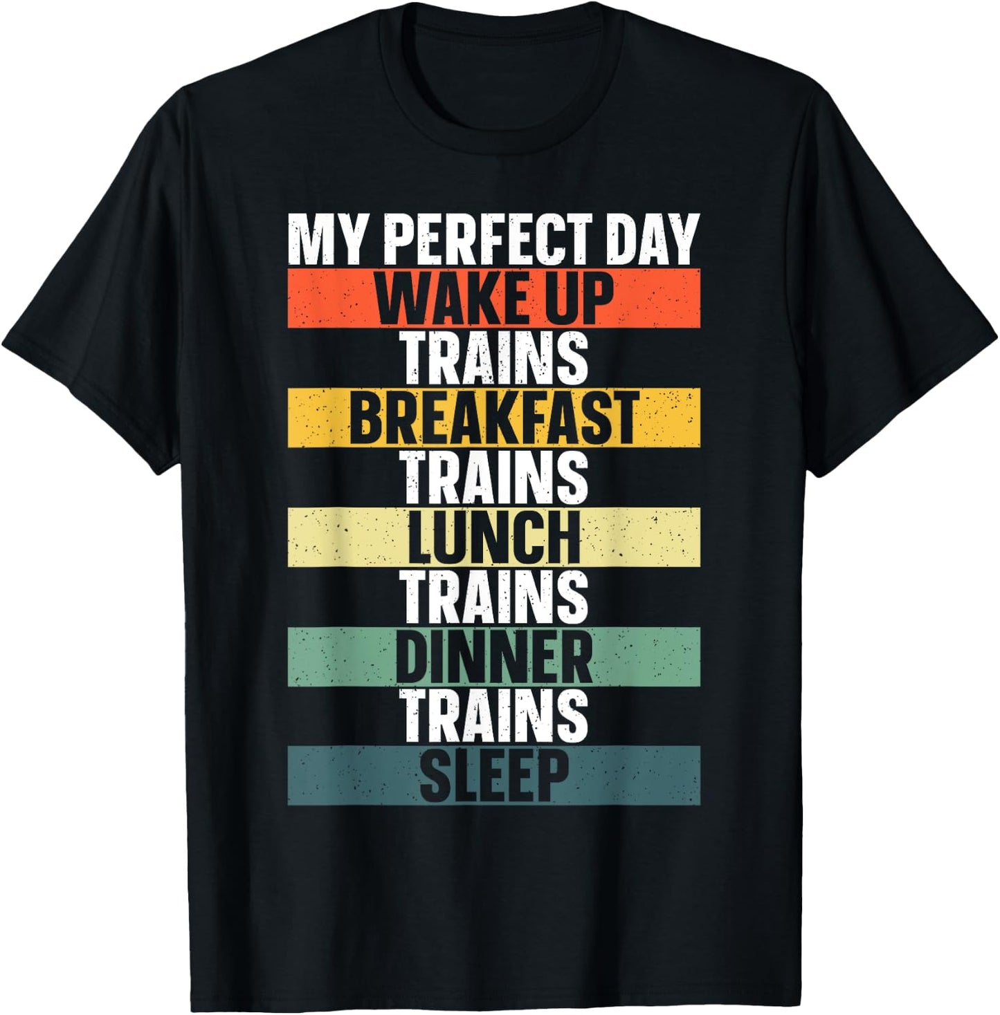 Funny Train Art Women Railroad Vehicle Train Lover T-Shirt - T-Shirt | Black