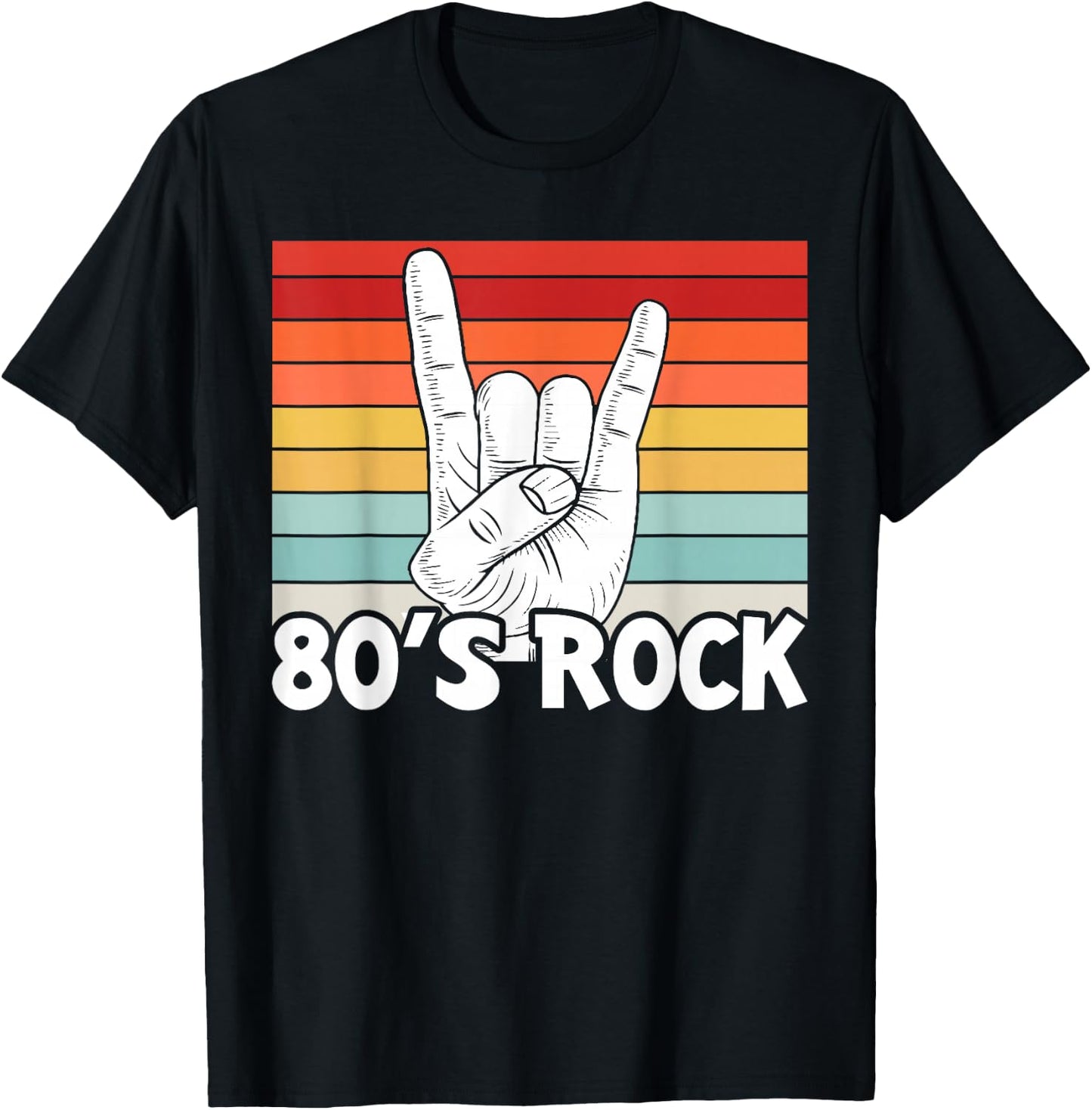 Vintage 80's Rock Band T-Shirt - T-Shirt | Black