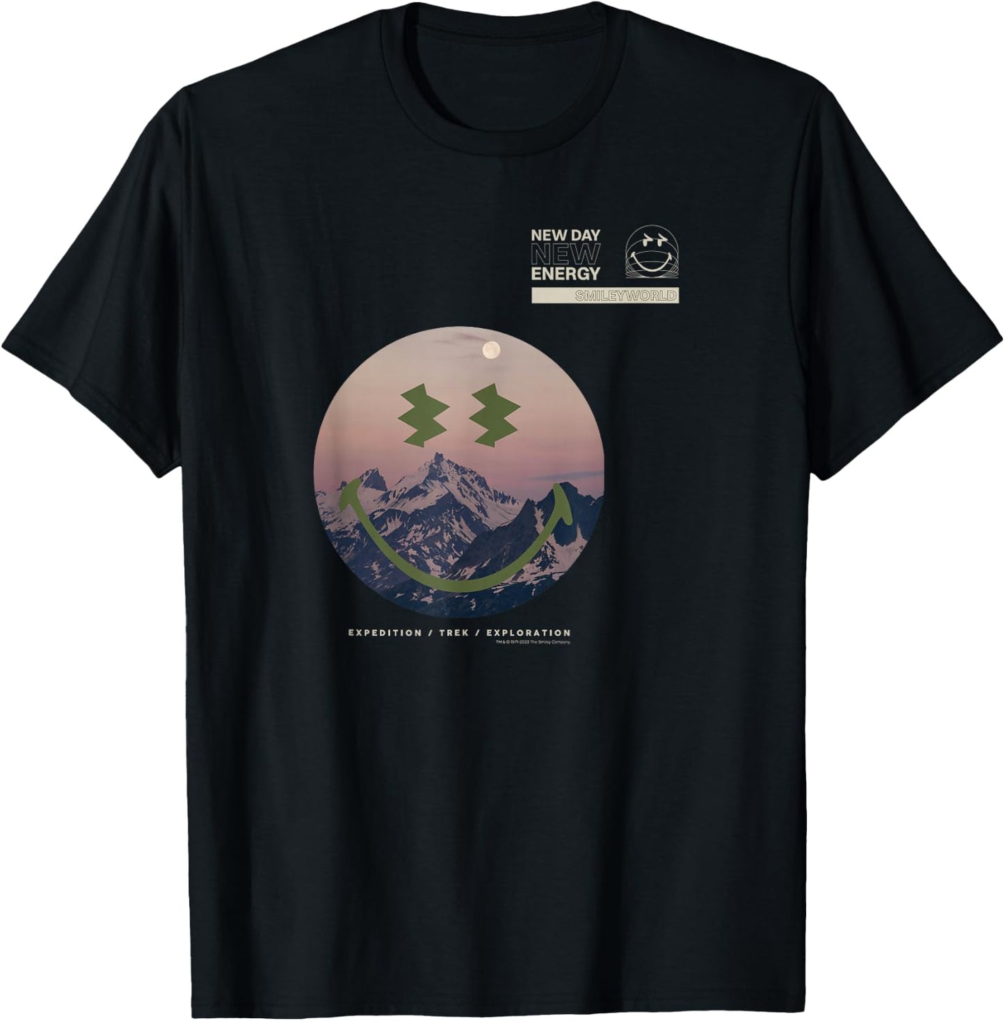 Smileyworld Exploration T-Shirt - T-Shirt | Black