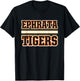 Ephrata Tigers Horizontal Stripes T-Shirt - T-Shirt | Black