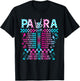 Para Tour Para Life Teacher Skeleton Some Days I Rock It T-Shirt - T-Shirt | Black